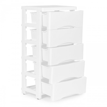 Riiul 5 väljatõmmatava sahtliga, ratastega... | FreshDesign.ee