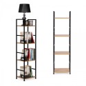 Moodne puidust riiul, metallraamiga LOFT, ... | FreshDesign.ee