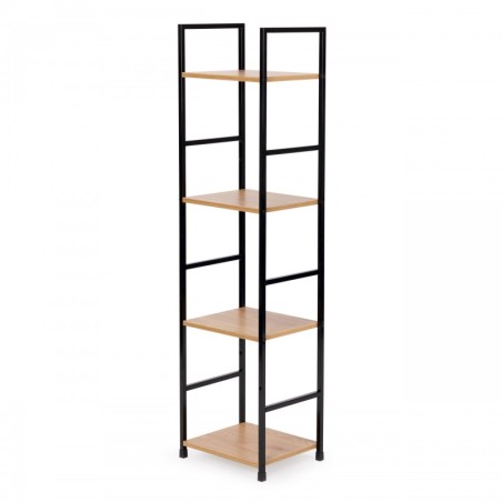 Moodne puidust riiul, metallraamiga LOFT, ... | FreshDesign.ee