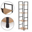 Moodne puidust riiul, metallraamiga LOFT, ... | FreshDesign.ee