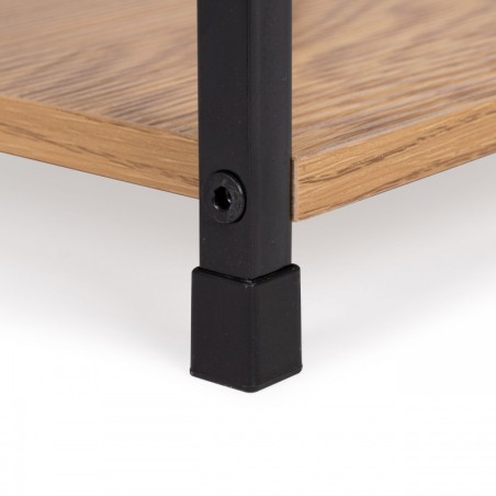 Moodne puidust riiul, metallraamiga LOFT, ... | FreshDesign.ee