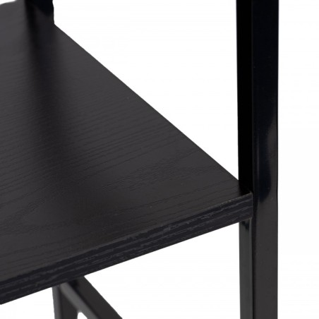 Puidust raamaturiiul metallraamiga lai LOF... | FreshDesign.ee