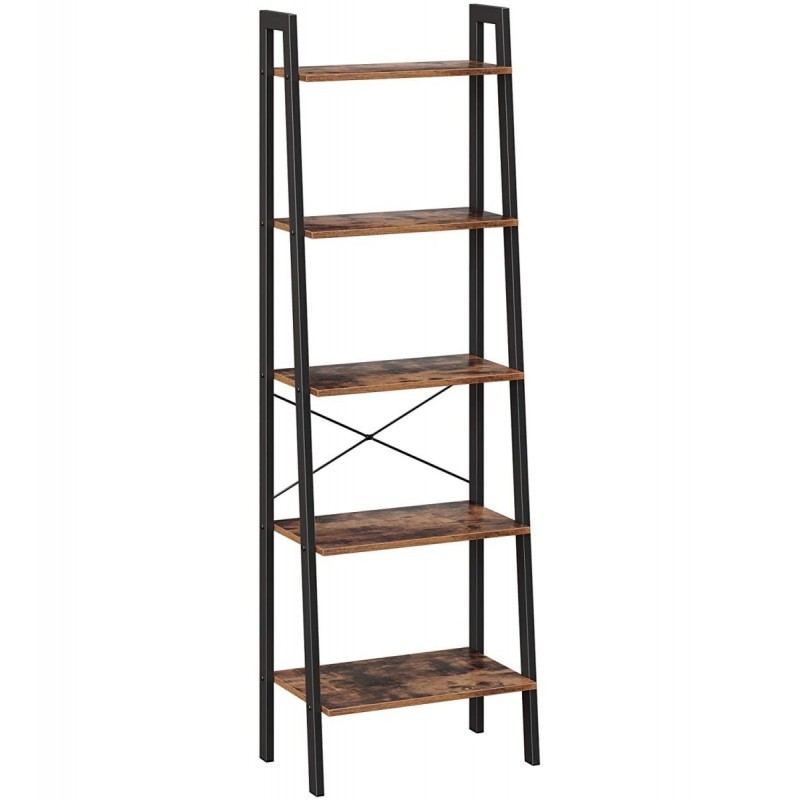 Rustikaalses stiilis raamaturiiul 5 riiuli... | FreshDesign.ee