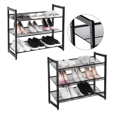 Must metallist jalatsiriiul, 3 taset | FreshDesign.ee