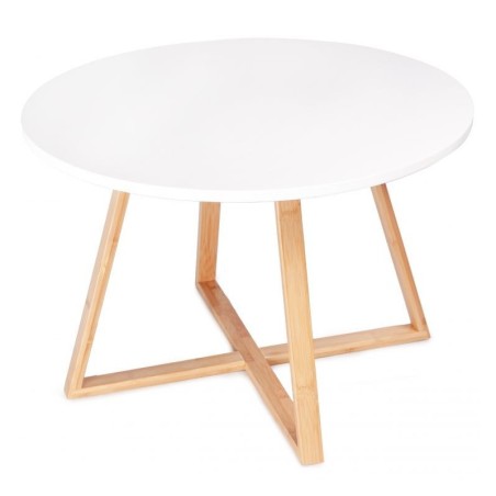 Moodne skandinaavia kohvilaud 60 cm bambusest