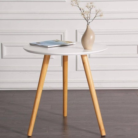 Moodne puidust laud elutoa kööki 80cm