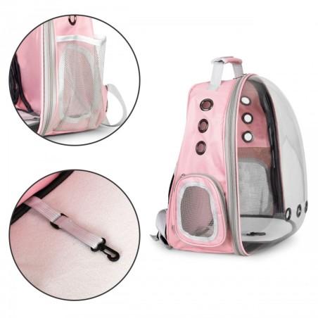 Klaasiga seljakotikandja kassikoera reisik... | FreshDesign.ee