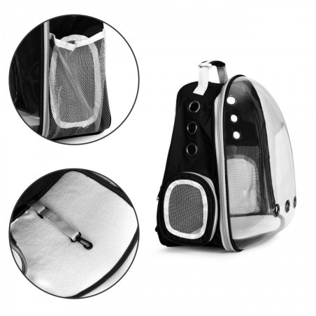 Klaasiga seljakott kassikoera reisikotile | FreshDesign.ee