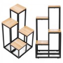 Lillepostament, 4 riiulit, metallist MDF, ... | FreshDesign.ee