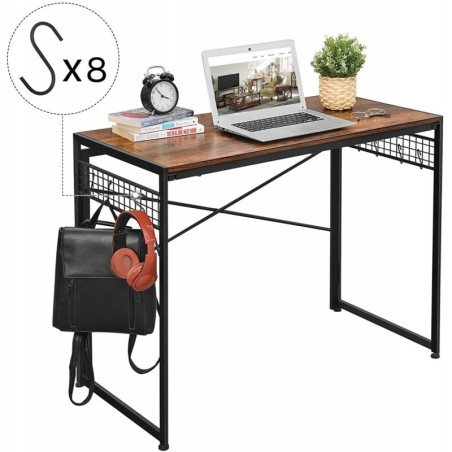 Puidust metallraamiga arvutilaud | FreshDesign.ee