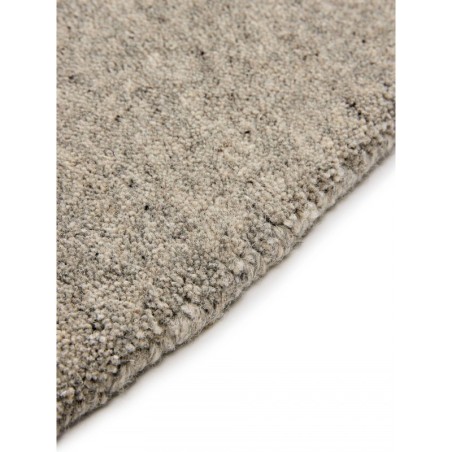 Ümmargune villane vaip Vera helehall Ø 160 cm | FreshDesign.ee