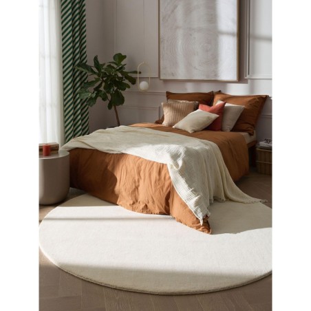 Ümmargune villane vaip Vera Cream Ø 160 cm | FreshDesign.ee