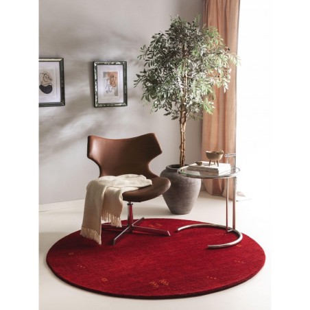 Ümmargune villane vaip Jamal Red Ø 200 cm