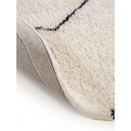 Ümmargune villane vaip Berber Cream Ø 100 ... | FreshDesign.ee