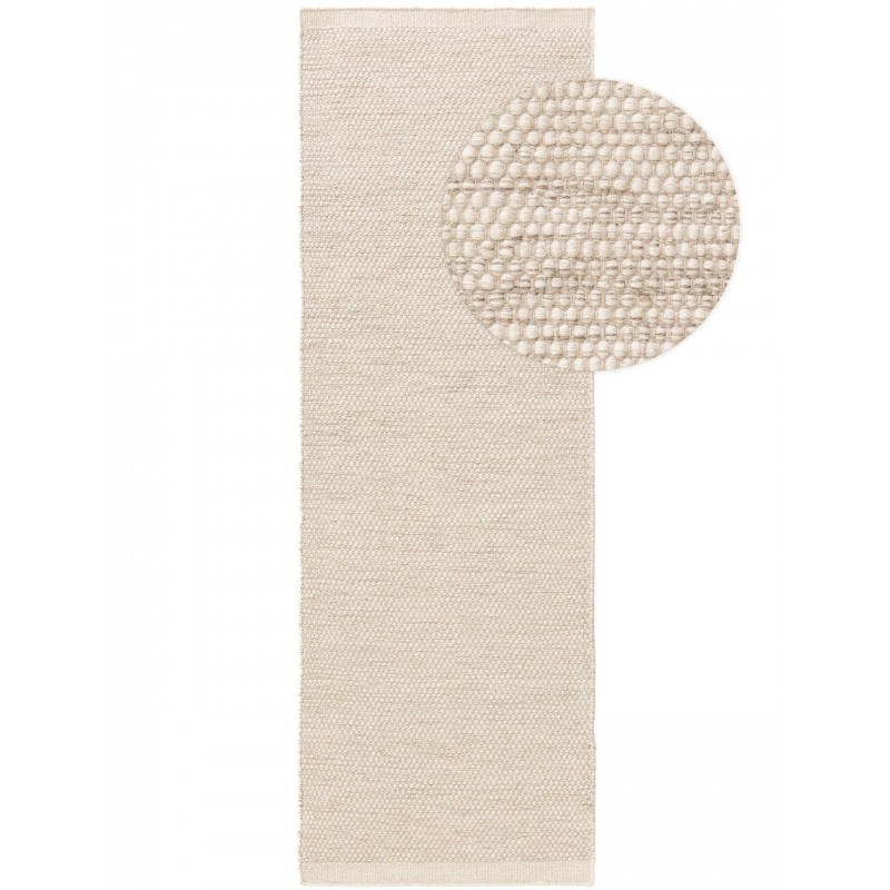 Wool Runner Rocco Cream 80x250 cm | FreshDesign.ee