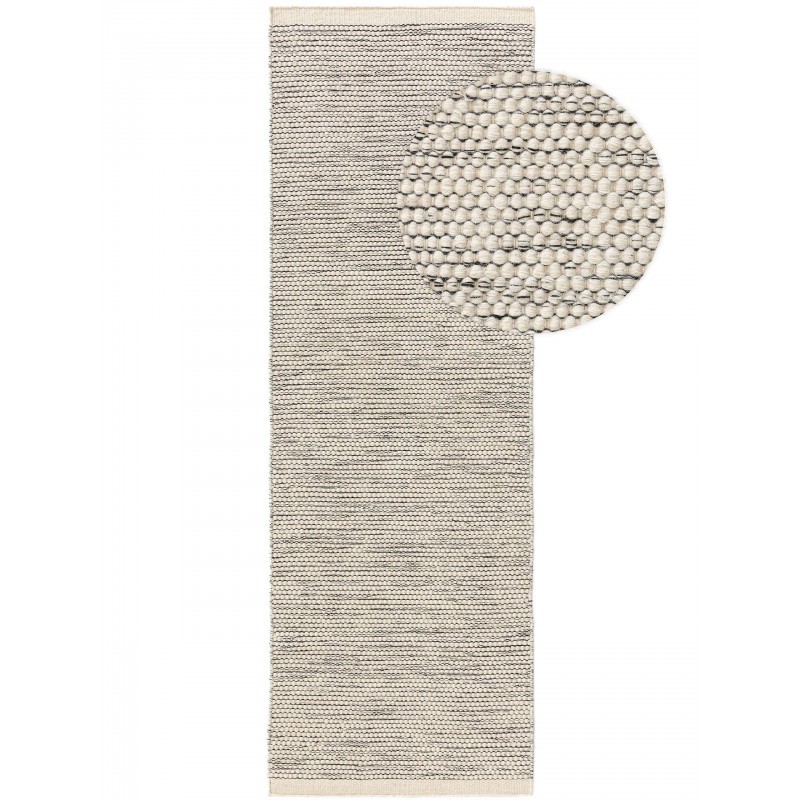 Wool Runner Rocco Beež/Must 80x250 cm | FreshDesign.ee