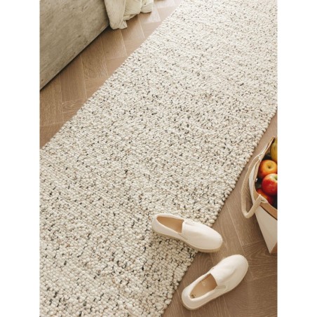 Wool Runner Patch Valge/Must 80x250 cm | FreshDesign.ee