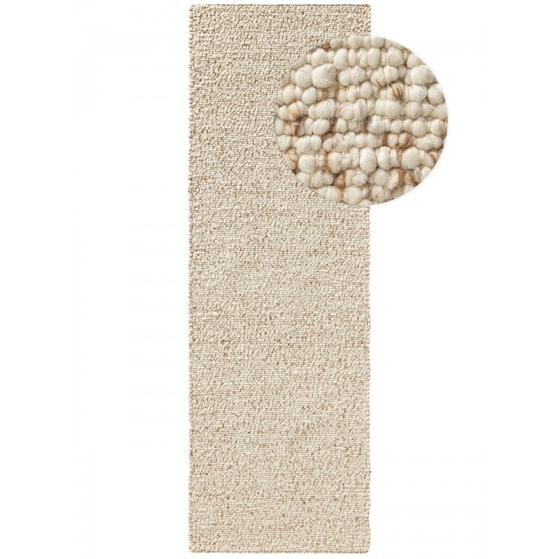 Wool Runner Patch Brown 80x250 cm | FreshDesign.ee