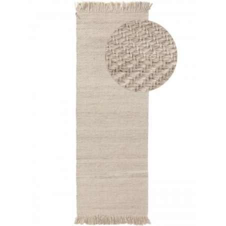 Wool Runner Lars Cream 70x200 cm | FreshDesign.ee
