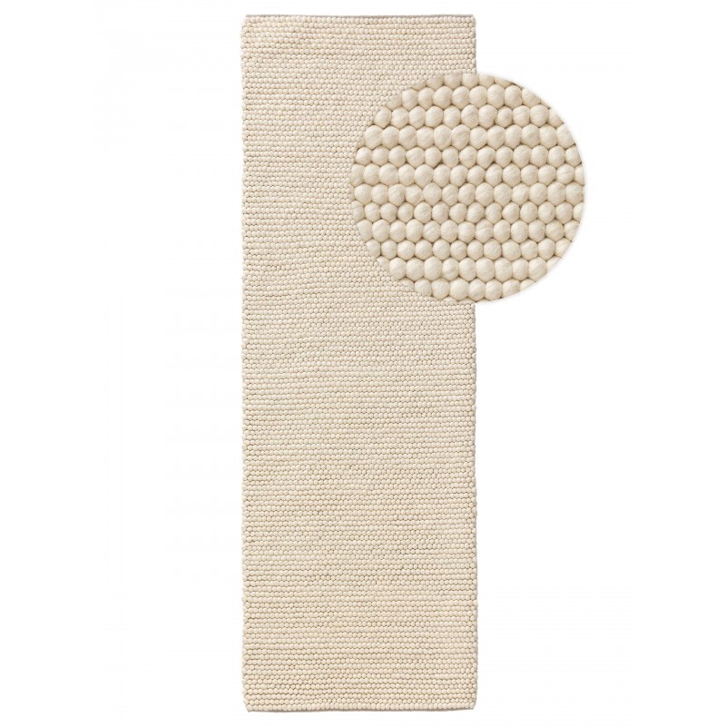 Wool Runner Beads Cream 70x200 cm | FreshDesign.ee