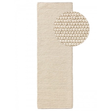 Wool Runner Beads Cream 70x200 cm | FreshDesign.ee