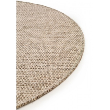 Villane vaip Rocco Taupe Ø 200 cm ümmargune | FreshDesign.ee