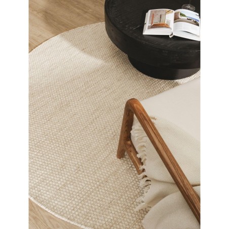Villane vaip Rocco Cream Ø 150 cm ümmargune | FreshDesign.ee