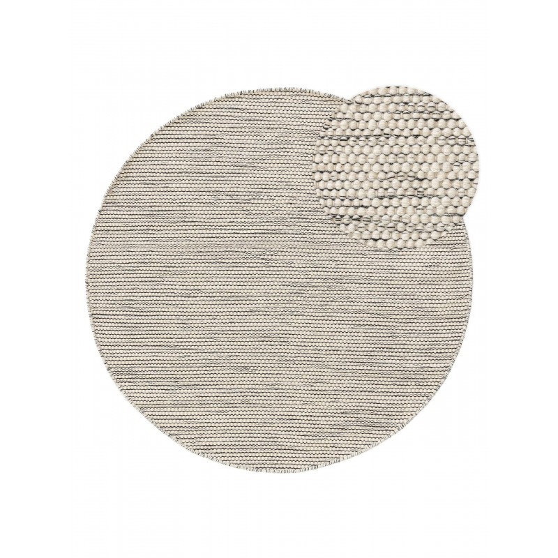 Villane vaip Rocco Beež/Must Ø 200 cm ümmargune | FreshDesign.ee