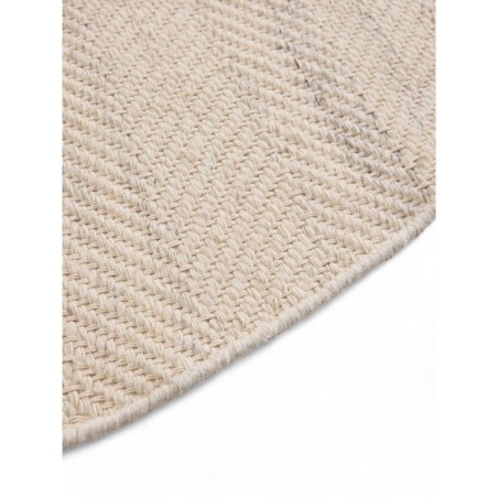 Villane vaip Lars Cream Ø 150 cm ümmargune | FreshDesign.ee