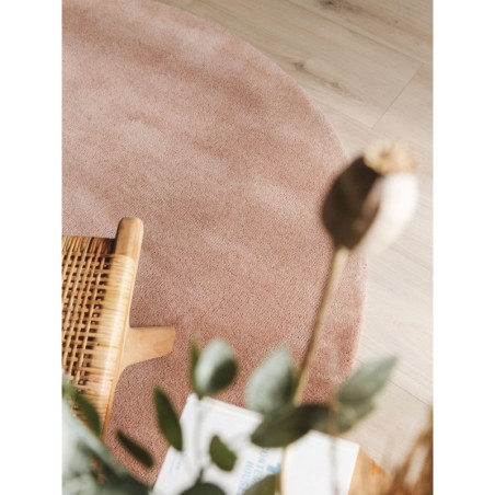 Villane vaip Bent Rose Ø 200 cm ümmargune | FreshDesign.ee