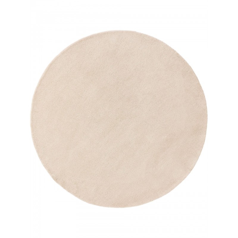 Villane vaip Bent Cream Ø 150 cm ümmargune | FreshDesign.ee