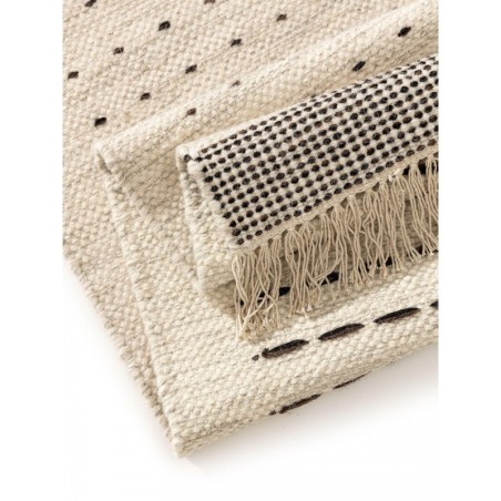 Villane vaip Bahati must/valge 200x300 cm | FreshDesign.ee