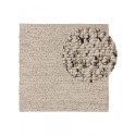 Villane vaip Patch Valge/must 200x200 cm | FreshDesign.ee