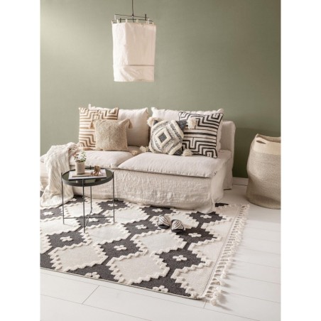 Vaip Oyo Kreem/Süsi 200x290 cm