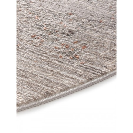 Vaip Anwar Grau/Beež Ø 240 cm ümmargune | FreshDesign.ee