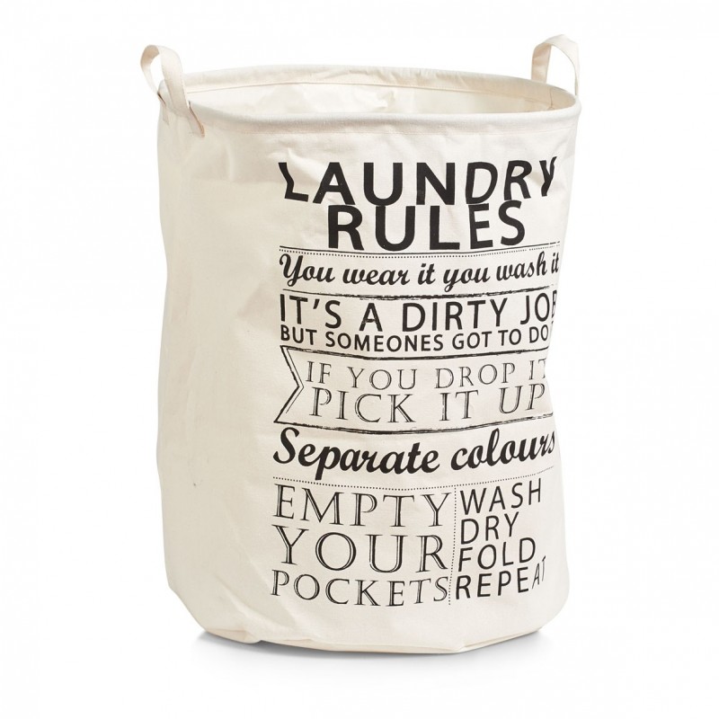 Pesukorv "Laundry Rules"