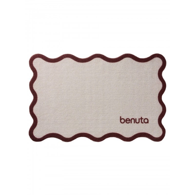 Uksematt Curl Beige/pruun 50x80 cm | FreshDesign.ee