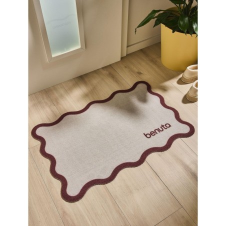 Uksematt Curl Beige/pruun 50x80 cm