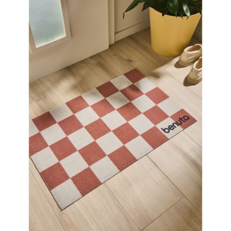 Uksematt Checker Terracotta 50x80 cm