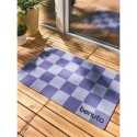 Uksematt Checker Purple 50x80 cm | FreshDesign.ee