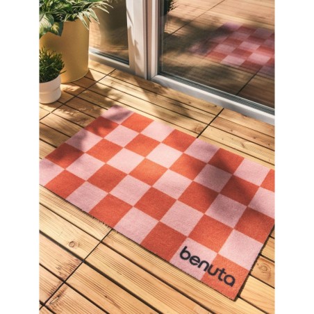 Uksematt Checker Pink 50x80 cm | FreshDesign.ee