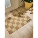 Uksematt Checker Kollane 50x80 cm | FreshDesign.ee