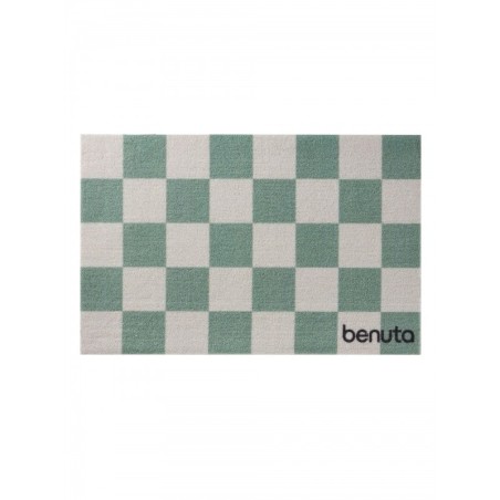 Uksematt Checker Green 50x80 cm | FreshDesign.ee