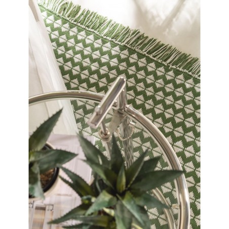 Taaskasutatud materjalist vaip Morty Green... | FreshDesign.ee