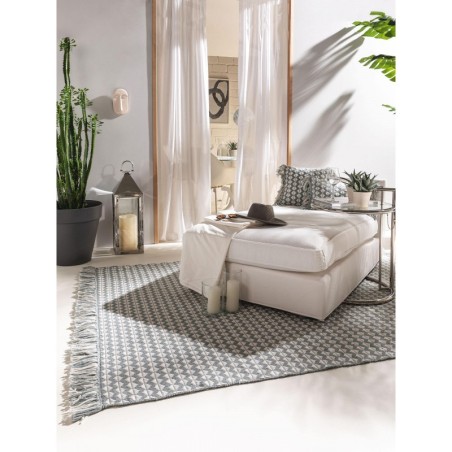 Taaskasutatud materjalist vaip Morty Blue 120x170 cm