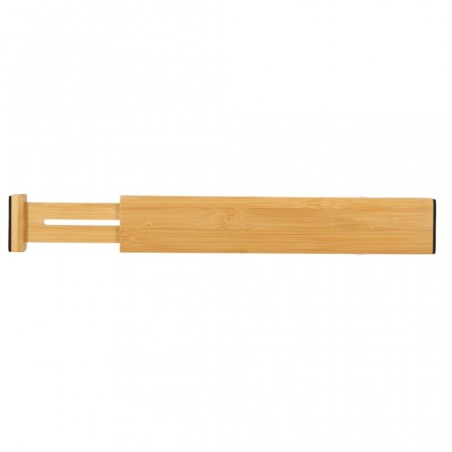 Sahtlite korraldaja reguleeritav bambusest eraldaja 43x6x1.5cm 1 tk.