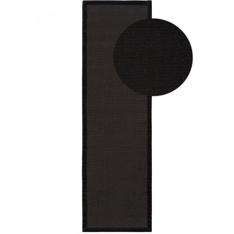 Sisal vaip Sana Must 70x300 cm | FreshDesign.ee