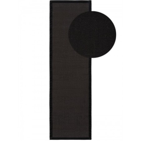 Sisal vaip Sana Must 70x300 cm | FreshDesign.ee