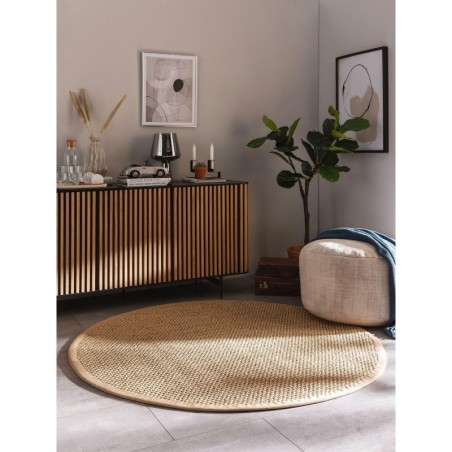 Sisal vaip Greta Cream Ø 250 cm ümmargune
