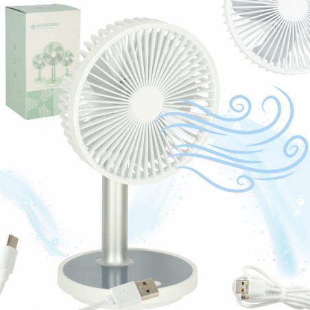 Seisev ventilaator jalgadel valge | FreshDesign.ee